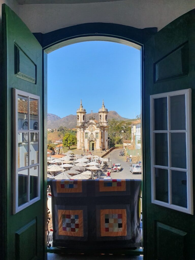 Vista da Igreja de São Francisco de Assis | Foto: Marden Couto / Turismo de Minas