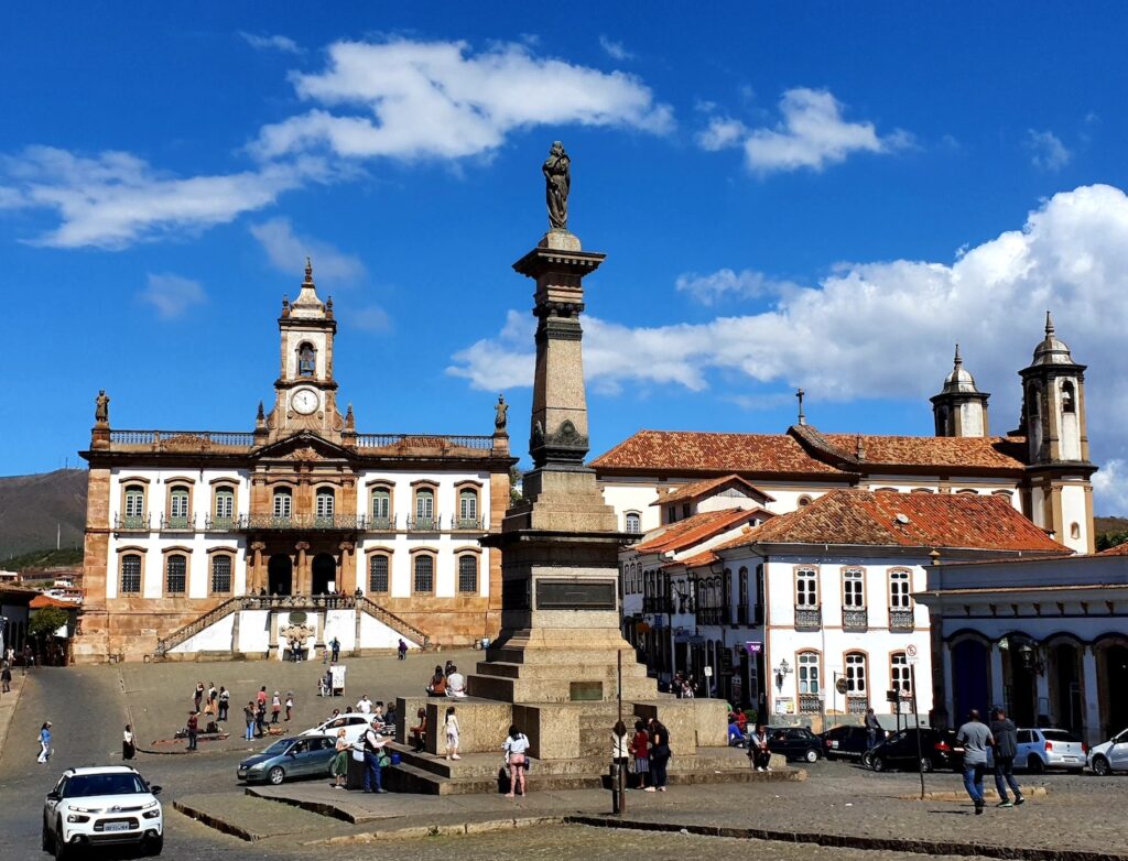 Praça Tiradentes, em Ouro Preto | Foto: Marden Couto / Turismo de Minas