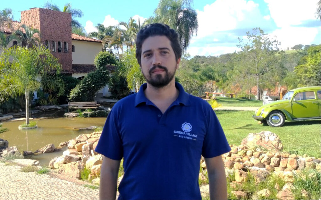 Rodrigo Baltazar, presidente da AMIHLA e diretor do Siriema Village